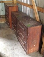 3 Small Dressers