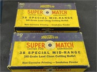 Western 38 special sort match center fire