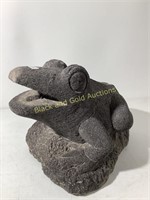 Outdoor Frog Stone Decoration