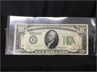 1928-B Ten Dollar Bill