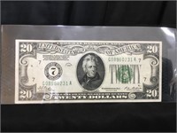 1928 Twenty Dollar Bill