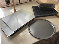 Baking pans and cookie sheets