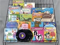 Disney 45 Records -Assorted Favorites