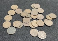 (30) Indian Head Cents