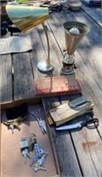 Vintage Lamps, Scissors and More