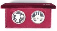 1983-s Olympic Proof Silver Dollar Set