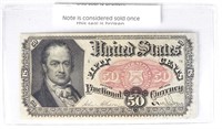 1875 U.S. Fractional Currency (CU)