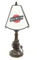 Chicago and North Western Train Lamp
