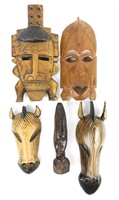 (5) Kenyan Made Masks