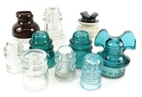 Glass & Ceramic Electric Insulators (10)