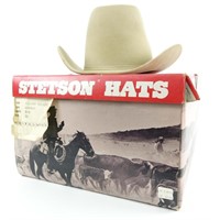 Vintage Stetson Silver Sheriff Hat
