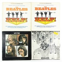 (4) Vintage 60s & 70s Beatles Vinyl Albums