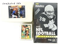 1991 NFL Pinnacle Sealed Box + 1992 Topps