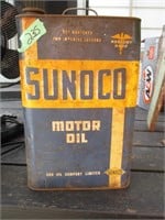 Sunoco Motor Oil Tin