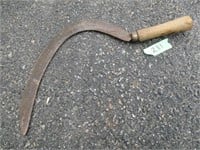 Old Wooden Handle Sickle