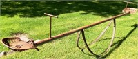 Custom Built Implement Seat Teeter Totter