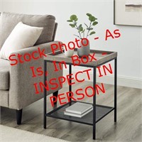 18" square tray & mesh side table