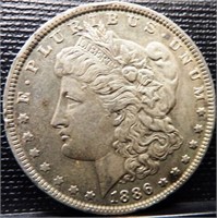 1886 Morgan Silver Dollar