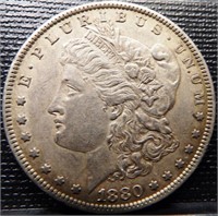 1880-O Morgan Silver Dollar