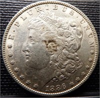 1886 Morgan Silver Dollar