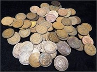 (75) Indian Head Pennies