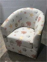 White Swivel Chair M10B