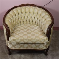 Victorian Carved Intricate Shaped Chair
