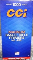 (1,000) CCI Small Magnum Rifle Primers #450