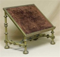 French Brass Table Top Missal Stand.