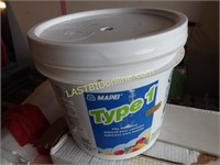 Unopened Bucket of Mapei Type 1 Tile Adhesive