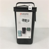 BRABANTIA SOFT AND GO RECYCLE BIN 12 LITRE