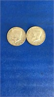 1968 Kennedy halves