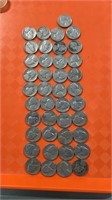 Lot of nickels approx 41 pcs