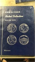 Nickel coin book partial