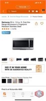 Over the range microwave Samsung 30 in. 1.9 cu.