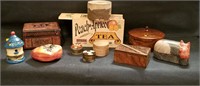 Trinket Boxes Ceramic, wood,clay U13C