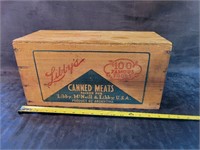 Vintage Wood Advertising Boxes & Bottles