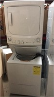 White GE Stack Washer Dryer W2C