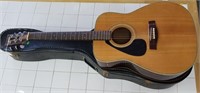 Yamaha FG335 Acoustic Guitar With Hard Case