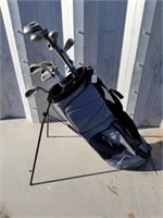 Nike Golf Bag Full Of Cougar & More Golf Clubs