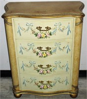 Four Drawer Fancy French Provincial Lingerie Chest