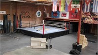 Roy Jones Boxing Ring 24x24 Ft Buyer to dismantel