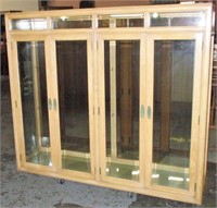 Lighted Glass Display Cabinet