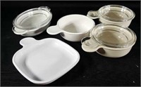 Small Corning Ware Bowls & Lids