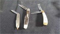 3 Pocket Knives