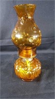 Amber Moon & Star Oil Lamp