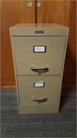 Sears Metal 2 Drawer File Cabinet