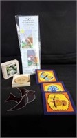 Coasters, Stain Glass, Weatherstick