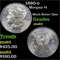 1880-o Morgan $1 Grades Select Unc