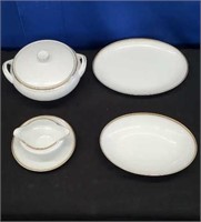 4 Pc Serving Set Royalton China